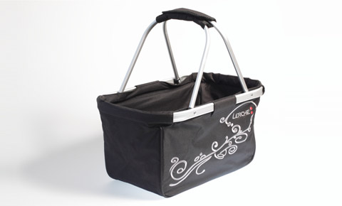 Shopper Basket bestickt - nicht nur als Einkaufskorb super-praktisch!